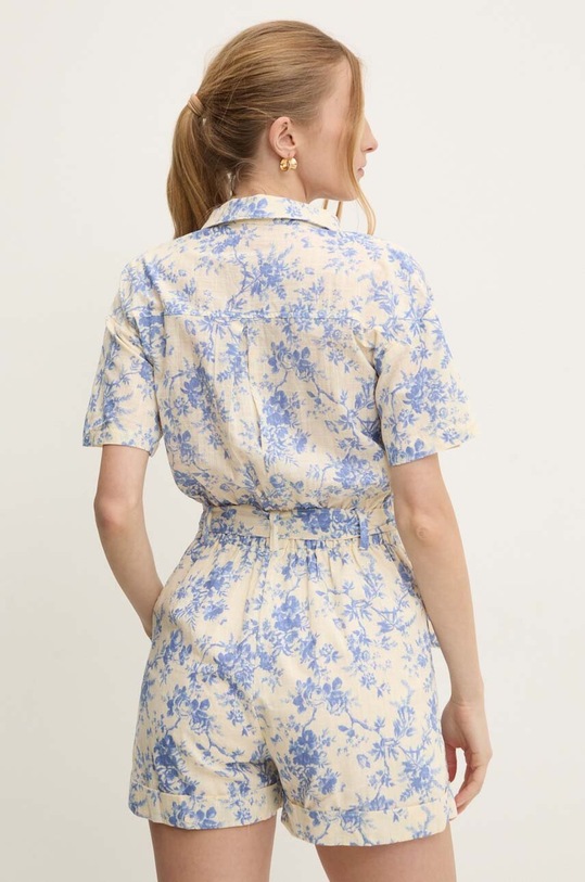 Answear Lab kombinezon bawełniany niebieski F15020.HMS