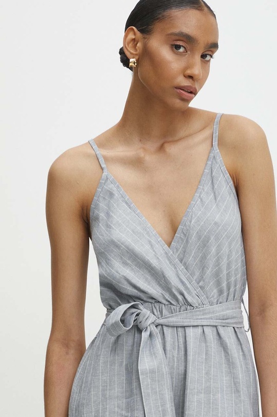 Answear.LAB vászon kezeslábas kék 94676.ijs