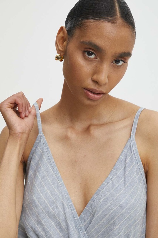 Answear.LAB vászon kezeslábas 94676.ijs kék