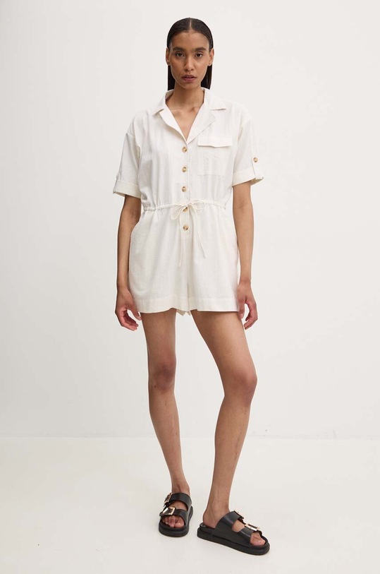 Answear Lab salopeta din bumbac LPSW.620LENNON.ums bej