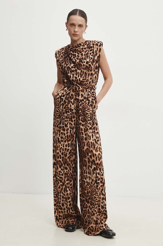 Answear Lab salopeta animal maro 19911.th