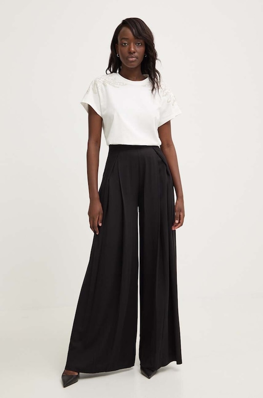 Answear Lab pantaloni L8602.HWK negru WZ24