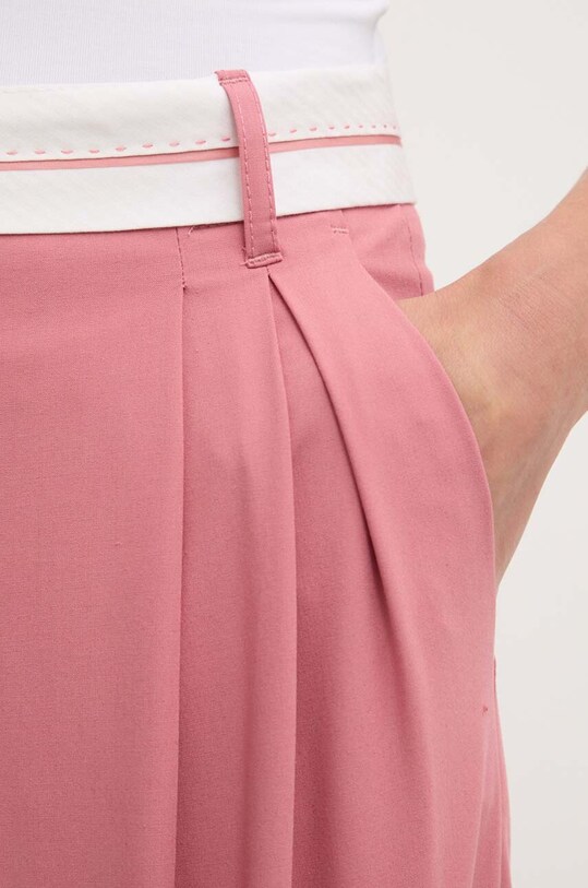 Answear Lab pantaloni roz 71146.TWK