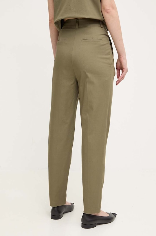 Îmbrăcăminte Answear Lab pantaloni de bumbac 31112.TWK verde