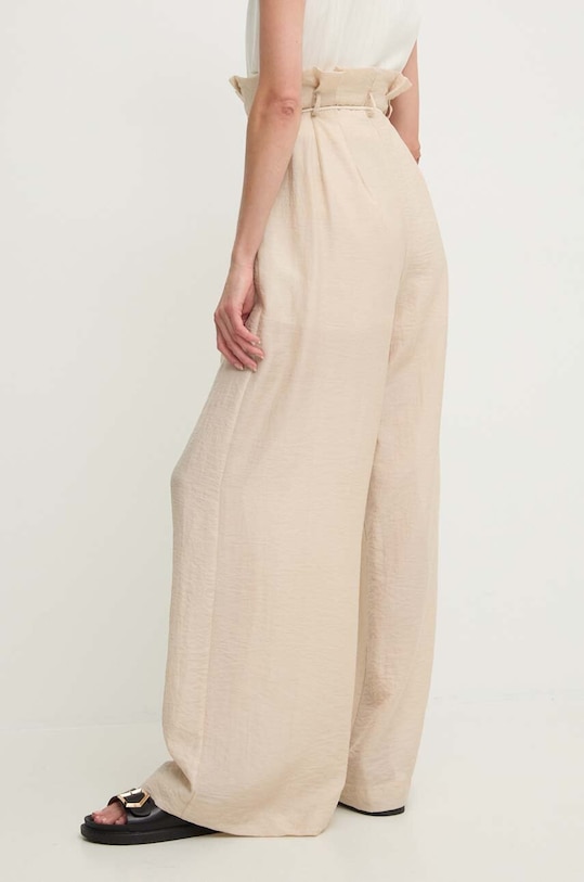 Îmbrăcăminte Answear Lab pantaloni din in L8683.HMS bej