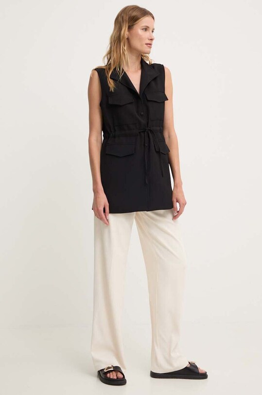 Answear Lab pantaloni 23717.HWK bej WW25