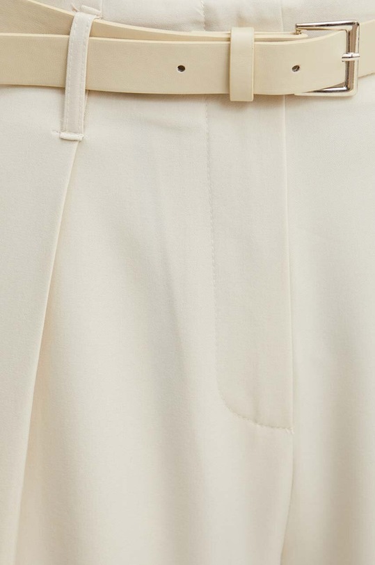 Answear Lab pantaloni din lână bej P950.1HWK