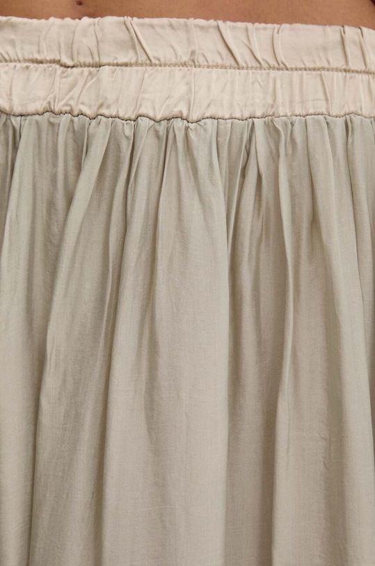 Answear Lab spódnica z jedwabiem beżowy 822.ims