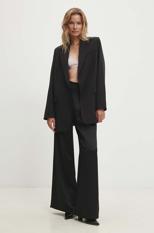 Answear Lab pantaloni 5016.th negru WZ24