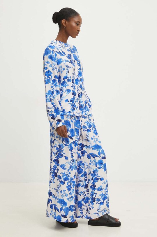 Answear Lab pantaloni albastru RM.395.fjs