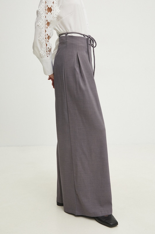 Answear.LAB spodnie szary YS175.hh