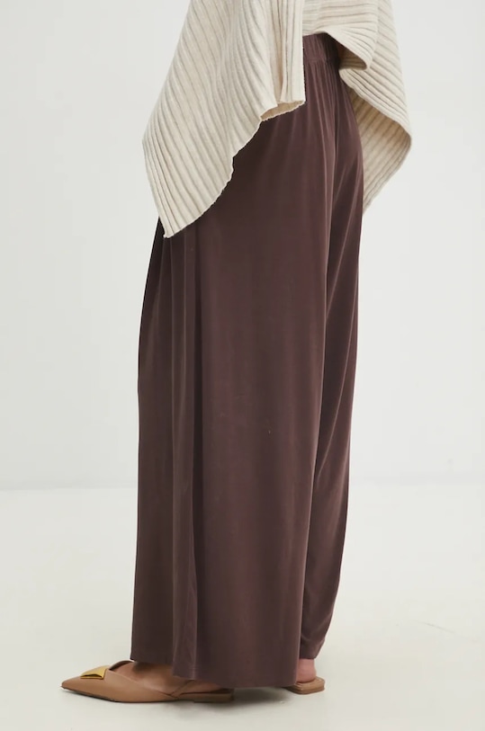 Oblečení Kalhoty Answear.LAB spd01z.sng.tjs hnědá