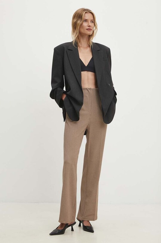 Штани Answear.LAB b913.ims бежевий WZ24
