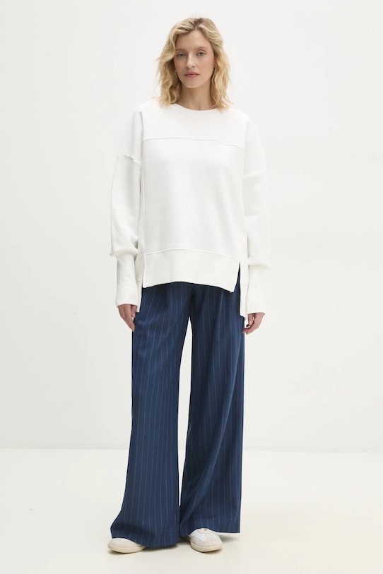 Answear Lab pantaloni W24W.LF.031242.tos bleumarin WW25