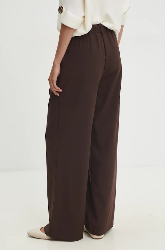 Odzież Answear Lab spodnie 33044a.FKK brązowy