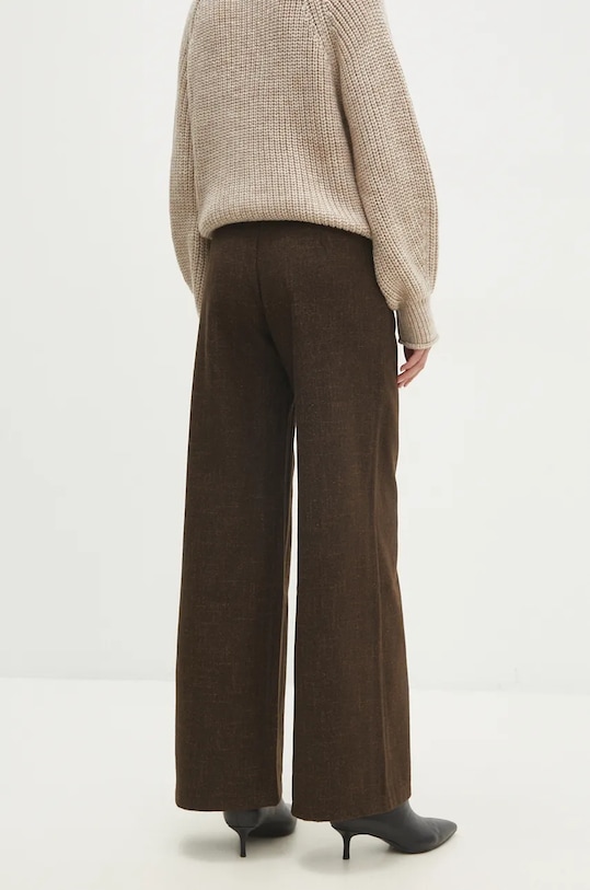 Îmbrăcăminte Answear Lab pantaloni 23317jp.FKK maro