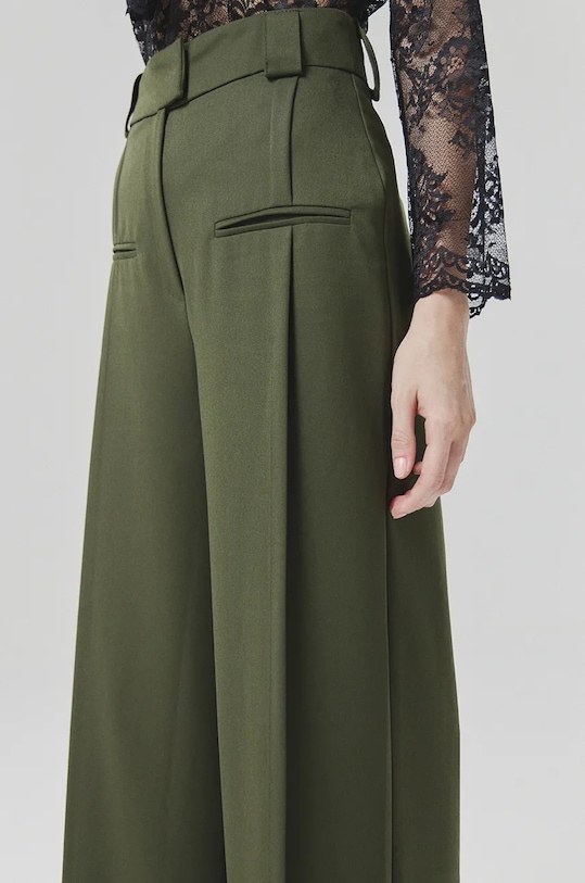 Hlače Answear.LAB zelena 31226.tos