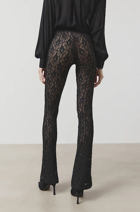 Hlače Answear.LAB crna 71084.tms