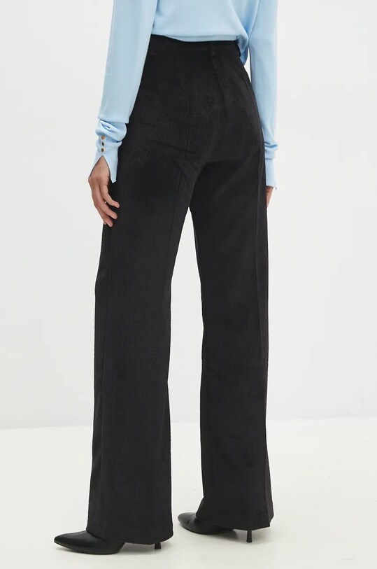 Oblečení Manšestrové kalhoty Answear.LAB hu0061.flk černá