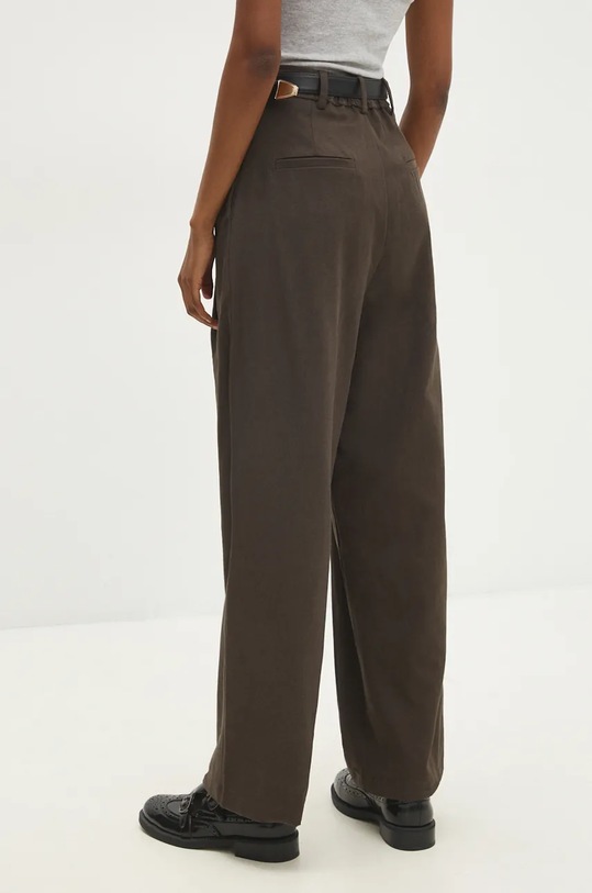 Îmbrăcăminte Answear Lab pantaloni pk14745.ilk verde