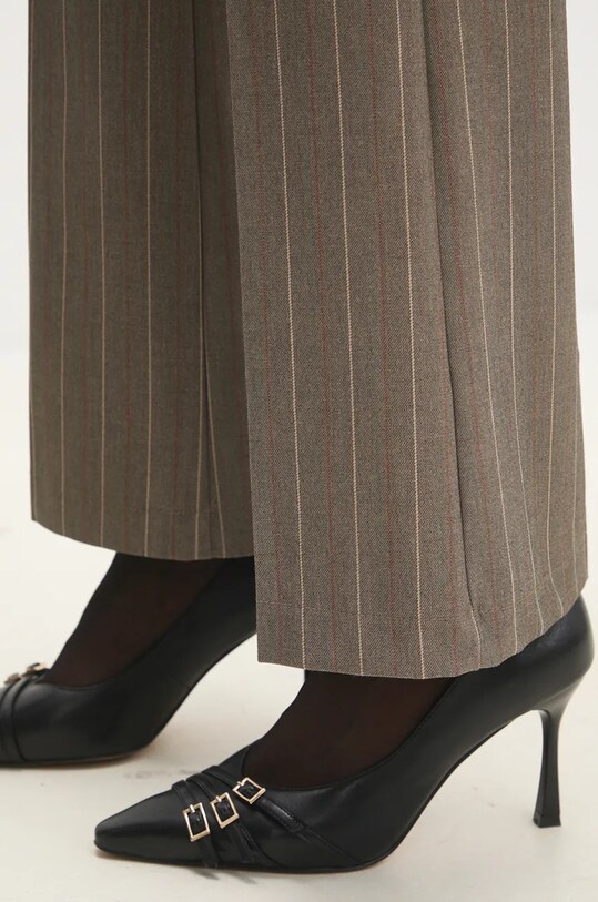 Answear.LAB spodnie beżowy b9336.ios