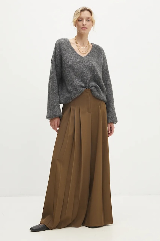 Îmbrăcăminte Answear Lab pantaloni 971370.hms verde