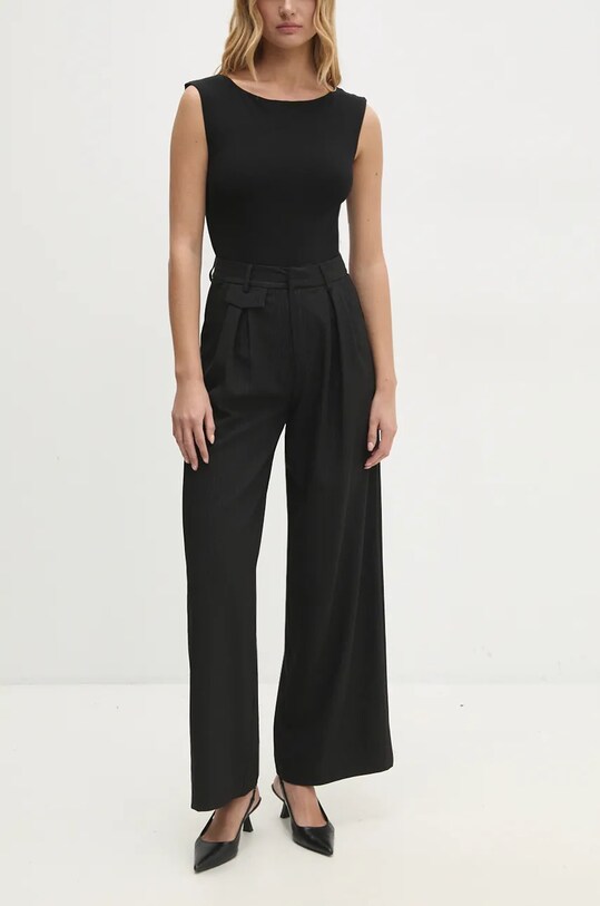 Брюки Answear.LAB с эластаном чёрный LD1416.hos