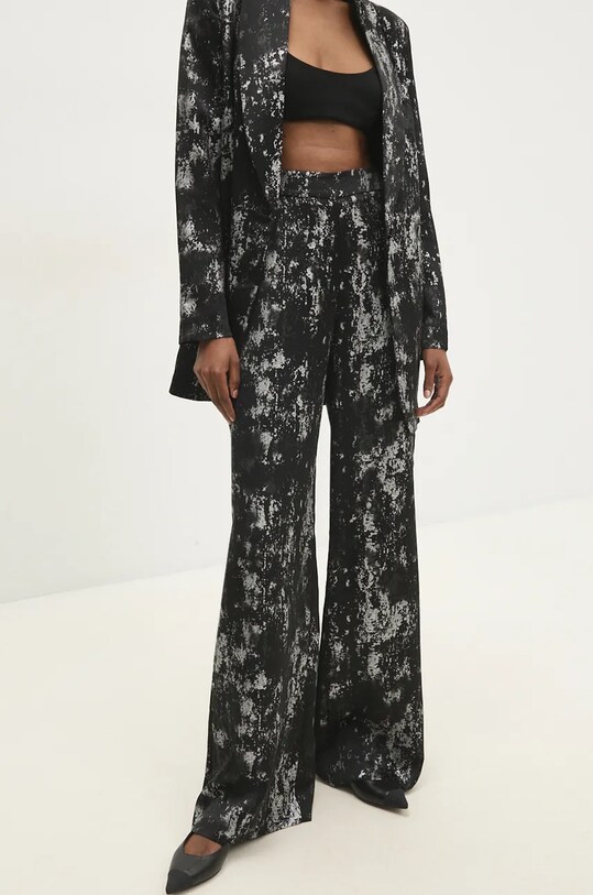 Answear Lab pantaloni drept negru 1406.5014.tos