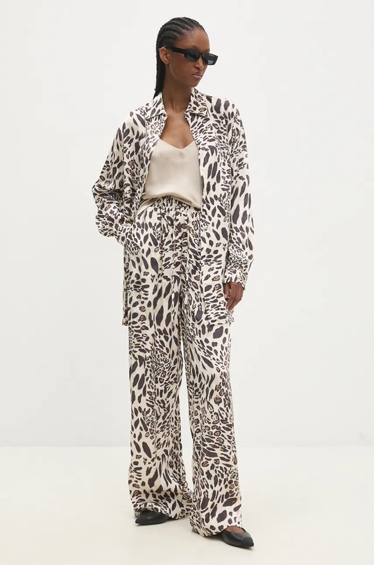 Панталон Answear.LAB 45013.tos кафяв WZ24