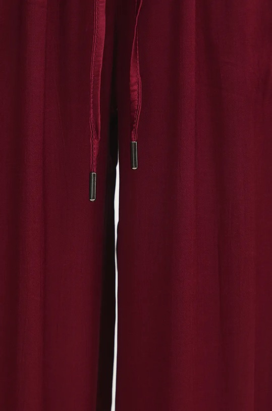 Kalhoty Answear.LAB burgundské 45103.tos