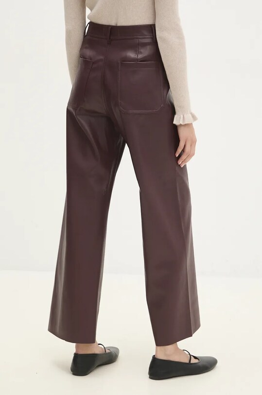 Îmbrăcăminte Answear Lab pantaloni 9220.ILK burgundia