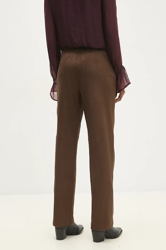 Oblačila Hlače Answear.LAB pk2819.ILK rjava