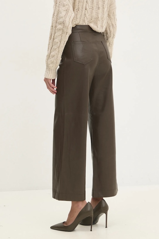 Odjeća Hlače Answear.LAB 9237.ILK smeđa