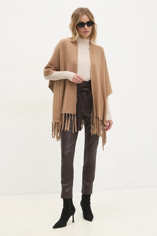 Answear Lab pantaloni b9005.ios maro WZ24