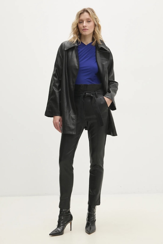 Answear Lab pantaloni b9005.ios negru WZ24