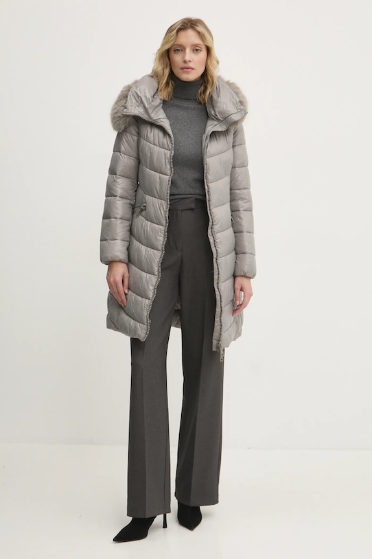 Vlnené nohavice Answear.LAB P968.hms sivá WW25