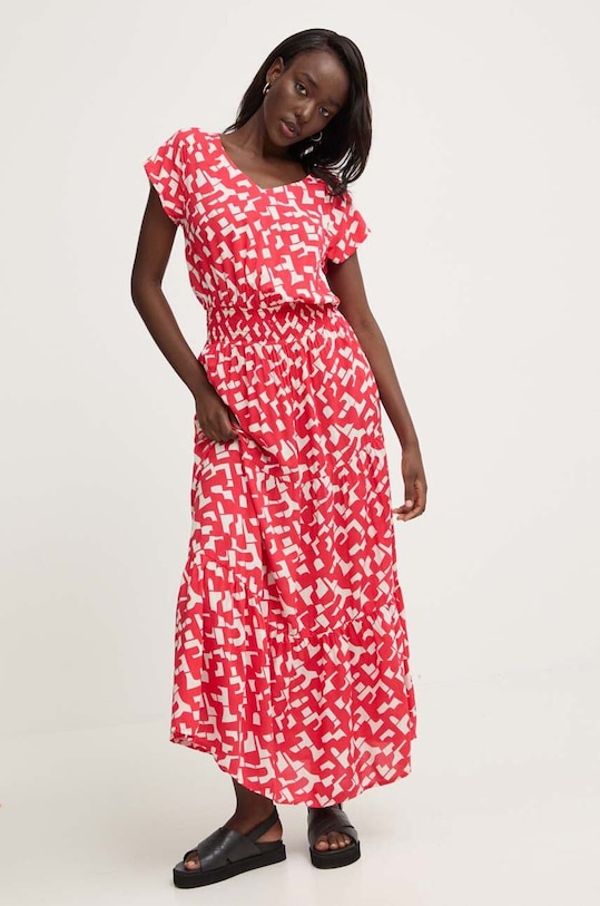 Answear Lab sukienka casual czerwony D73771Z30434A.HWK