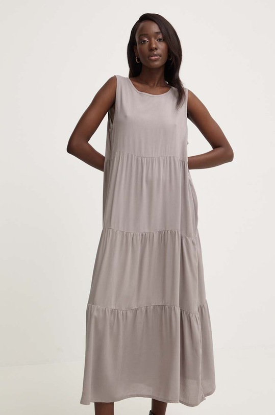 Answear Lab sukienka casual beżowy D73761M30435A.HWK