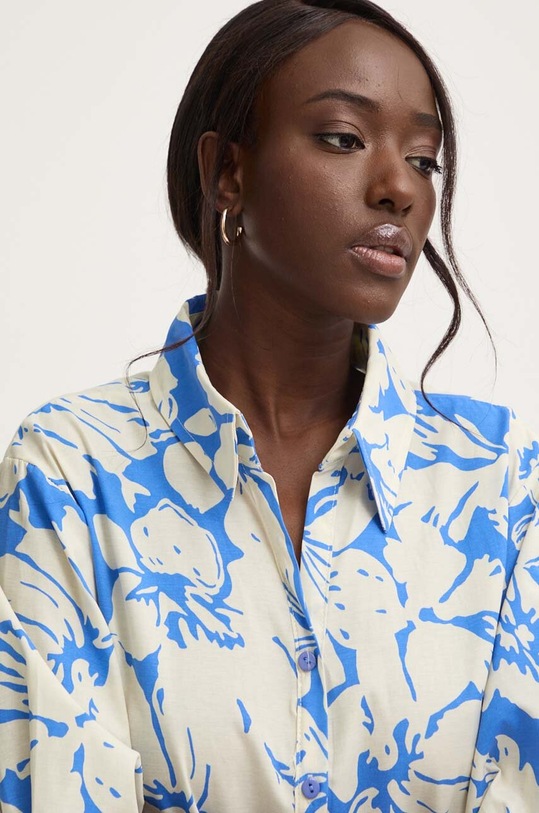 Answear Lab rochie din bumbac albastru sng11.TWK