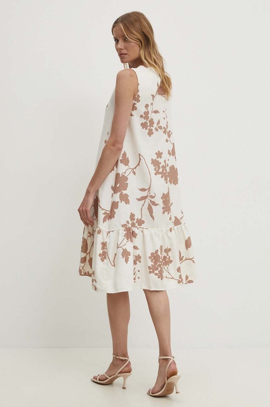 Îmbrăcăminte Answear Lab rochie din bumbac sng15.TWK maro