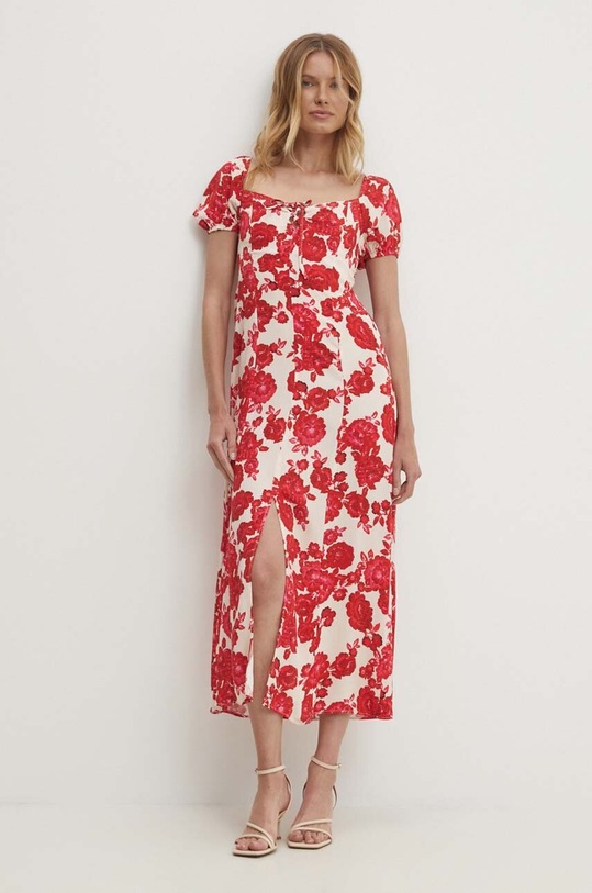 Haljina Answear.LAB casual crvena sng17.TWK