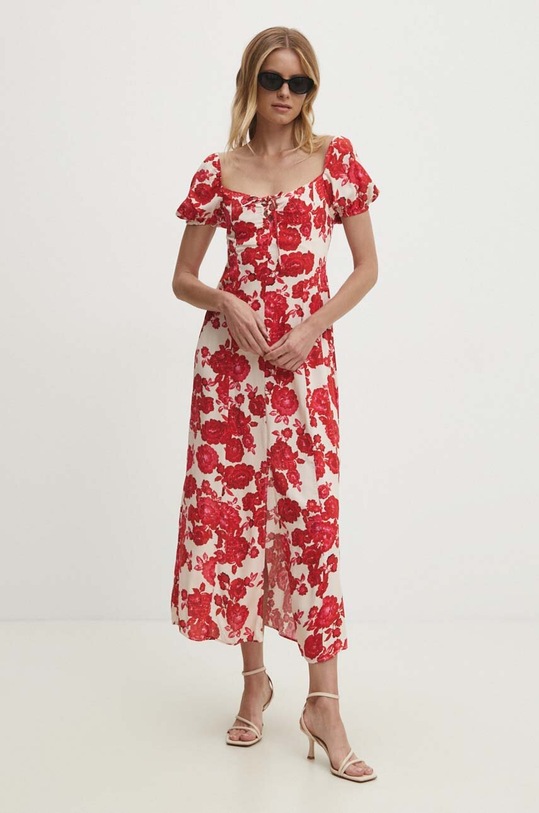 Odjeća Haljina Answear.LAB sng17.TWK crvena