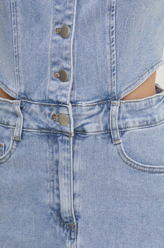 Answear Lab rochie din denim rd8393.IKK albastru