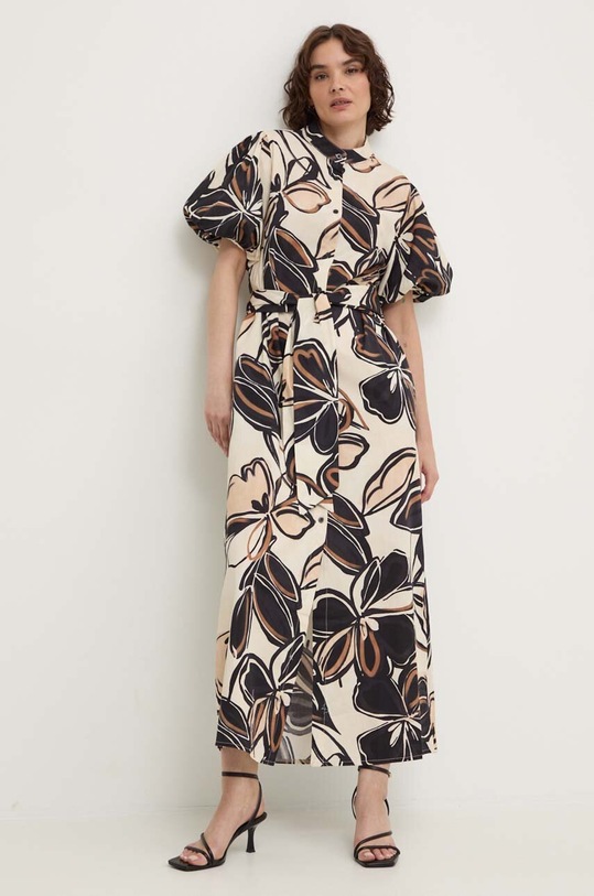 Answear Lab rochie bej 95251.iw