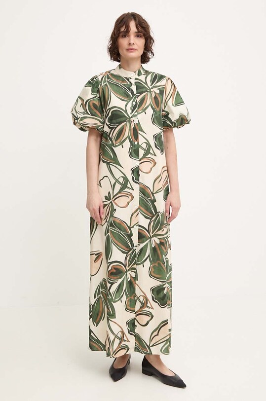 Answear.LAB sukienka beżowy 95251.iw