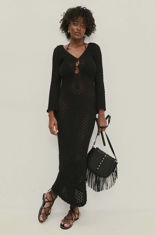 Answear Lab sukienka casual czarny 4262.TWK