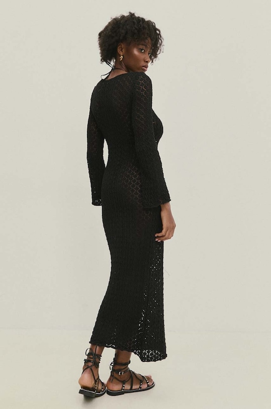 Odzież Answear Lab sukienka 4262.TWK czarny