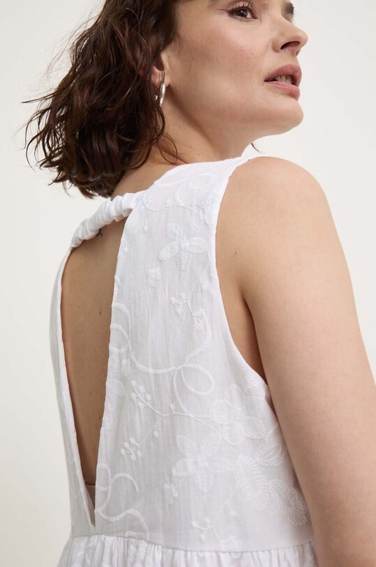 Answear Lab rochie din bumbac 1569.IJS alb