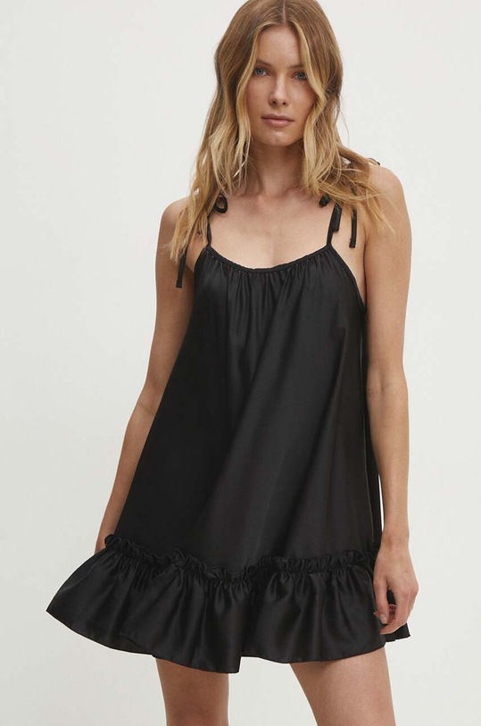 Answear Lab sukienka c7957.fh czarny WZ24