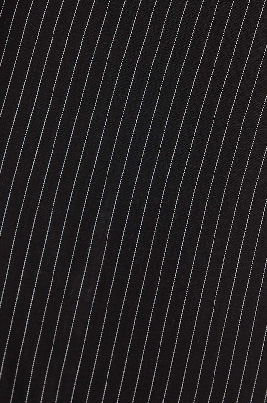 Answear Lab rochie din in hALD0977.fh negru